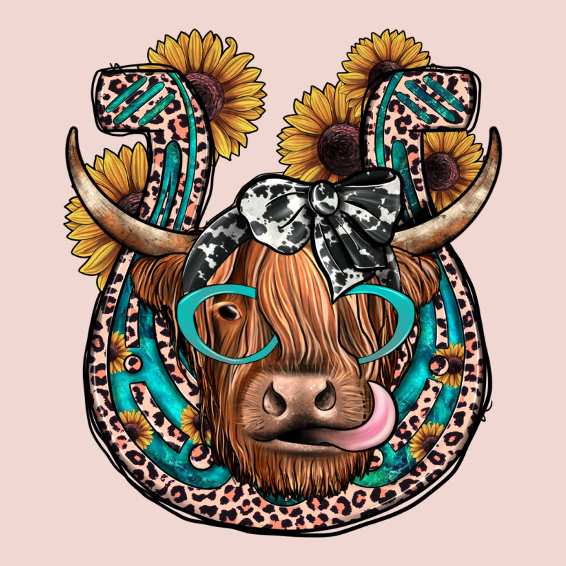 Highland Cow Horseshoe Premium Sweatshirt by JahusDesignShop | Teevron