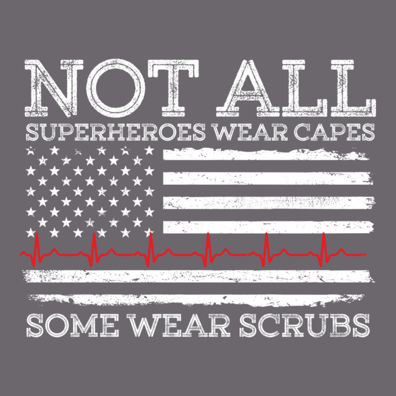 Nurses Not All Superheroes Wear Caps Some Wear Scrubs Nurse Supportive Premium Sweatshirt by linhVisuals | Teevron