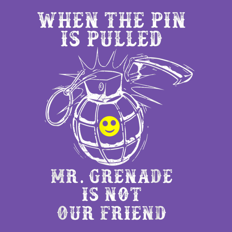 Military Mr Grenade Is Not Our Friend Premium Sweatshirt by linhVisuals | Teevron