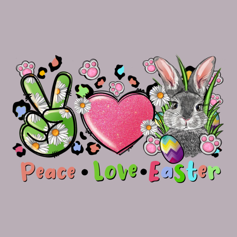 Peace Love Easter Bunny Vintage Tee by FaDigitalArtStudio | Teevron