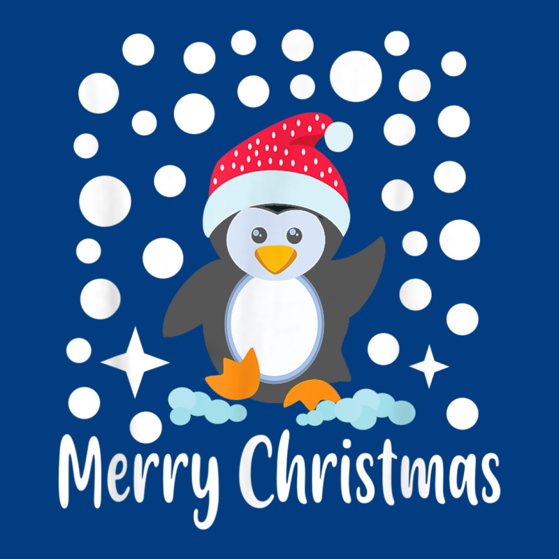 Penguin Merry Christmas With Snow Premium Sweatshirt by linhVisuals | Teevron