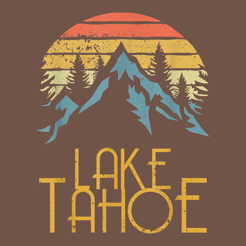 Vintage Lake Tahoe California Nevada Retro T Shirt Premium Sweatshirt by linhVisuals | Teevron