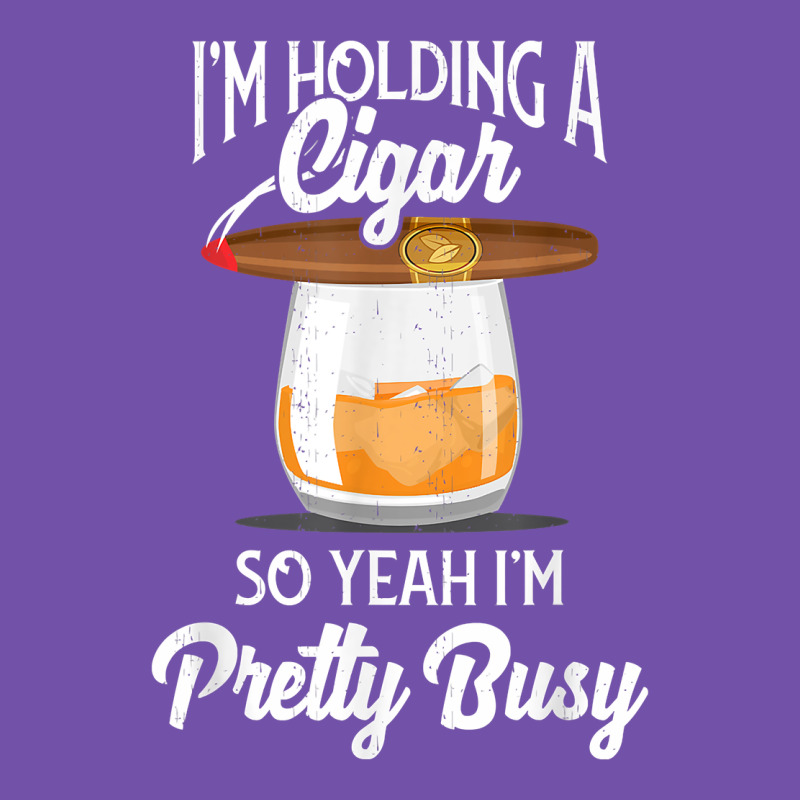 Cigar Smoking Tshirt Smoking Whiskey Drinking Dad Tee Gift Premium Sweatshirt by linhVisuals | Teevron
