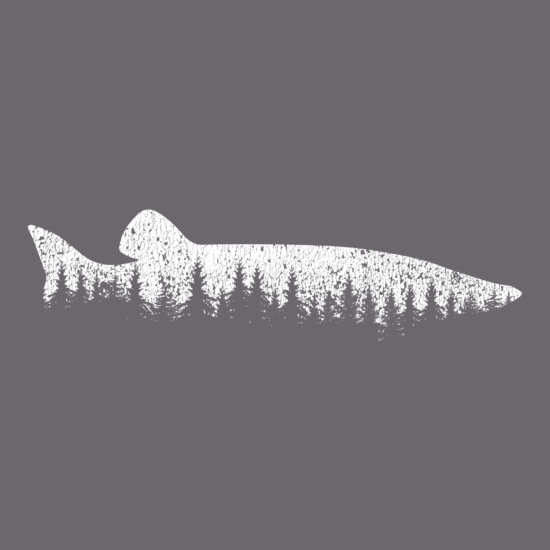Musky Pine Forest Fishing Angler Premium Sweatshirt by linhVisuals | Teevron