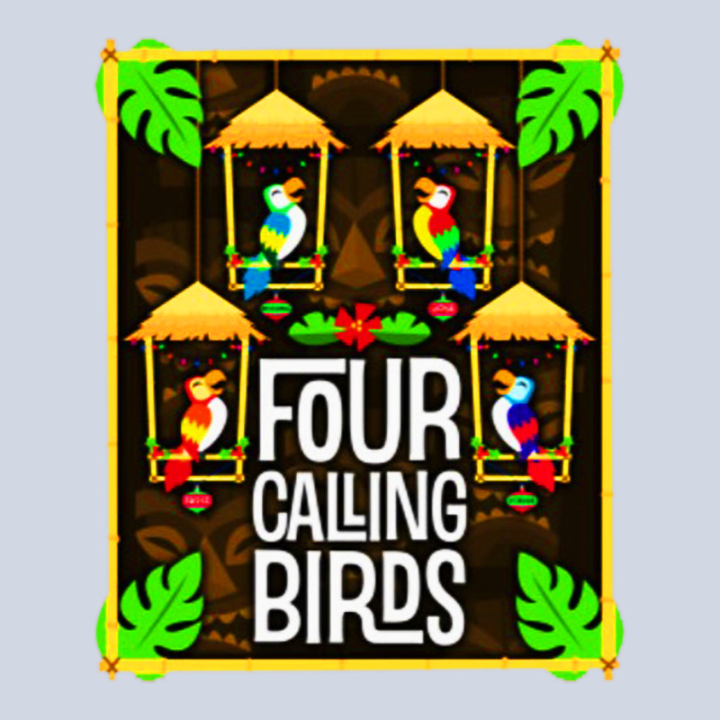 Four Calling Birds Premium Sweatshirt by linhVisuals | Teevron