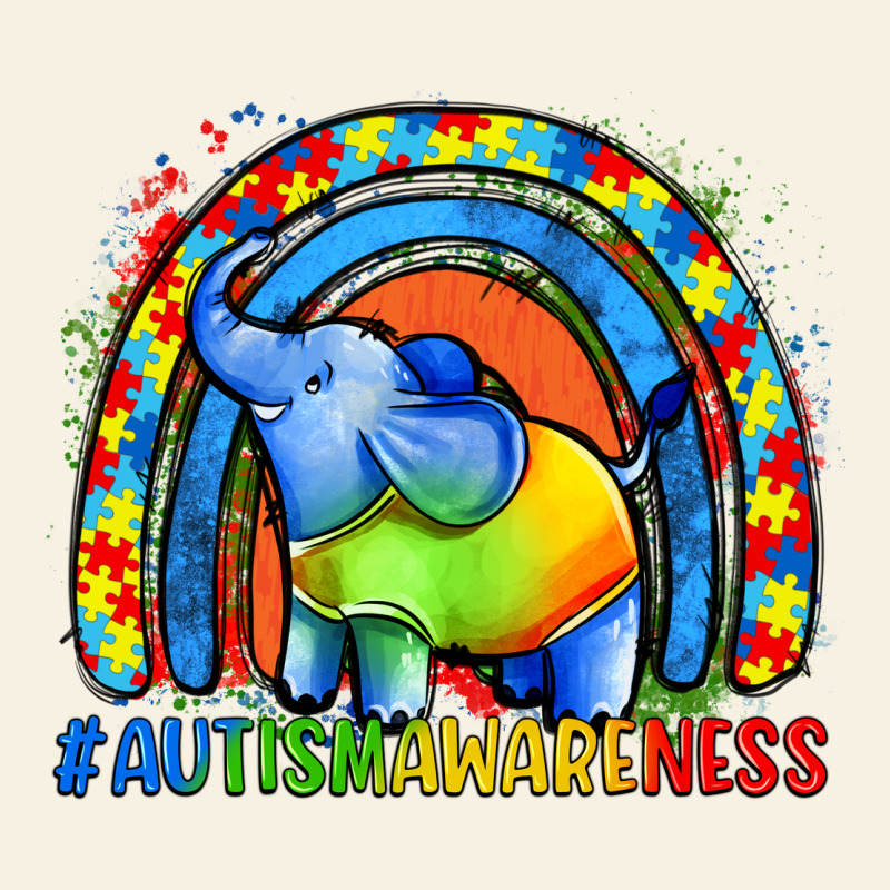Autism Awareness Autism Elephant Vintage Tee by FaDigitalArtStudio | Teevron