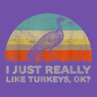 Funny I Just Really Like Turkeys Thanksgiving Premium Sweatshirt | Teevron