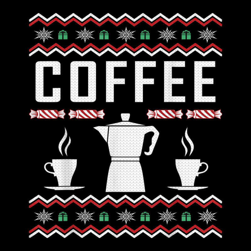 Coffee Ugly Sweater Christmas Premium Sweatshirt by linhVisuals | Teevron