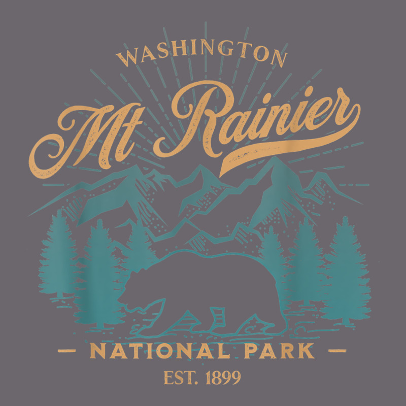 Mount Rainier National Park Washington Usa Vacation Hiking Premium Sweatshirt by linhVisuals | Teevron