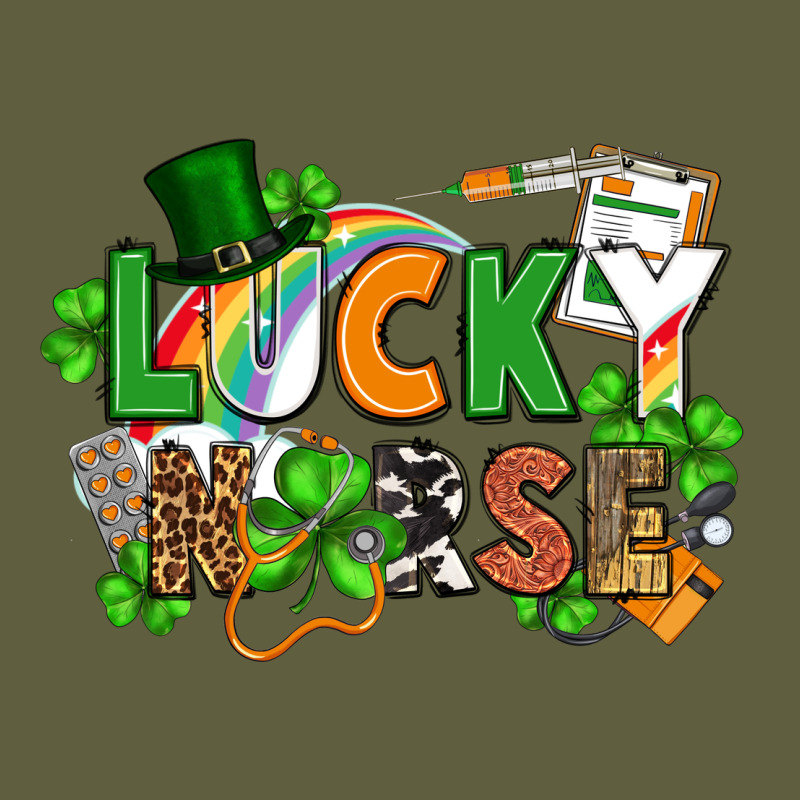 Lucky Nurse St. Patrick's Day Vintage Tee by FaDigitalArtStudio | Teevron