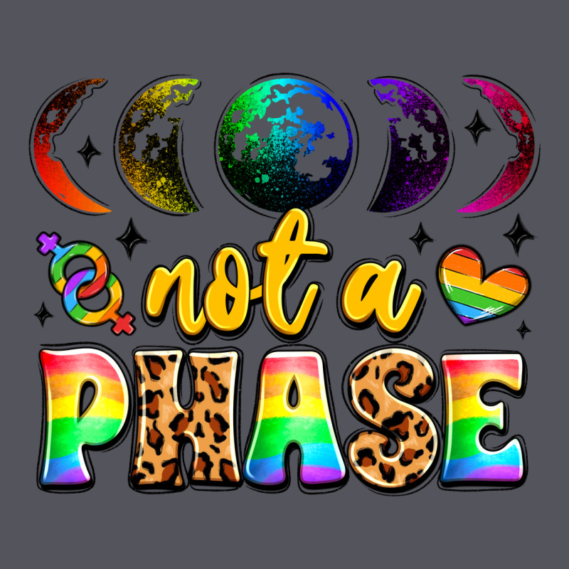 Not A Phase Pride Moon Vintage Hoodie by LillyAllenDesigns | Teevron