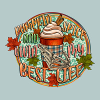 Pumpkin Spice And Livin My Best Life Heavy Core Tee | Teevron