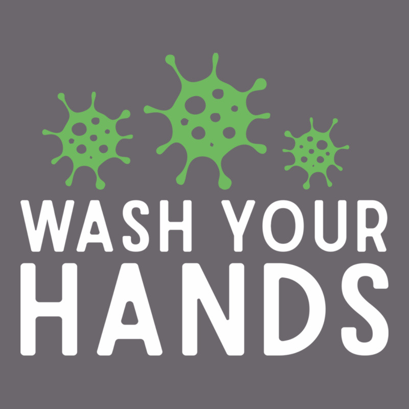 Wash Your Hands Green Germs Graphic Premium Sweatshirt by linhVisuals | Teevron