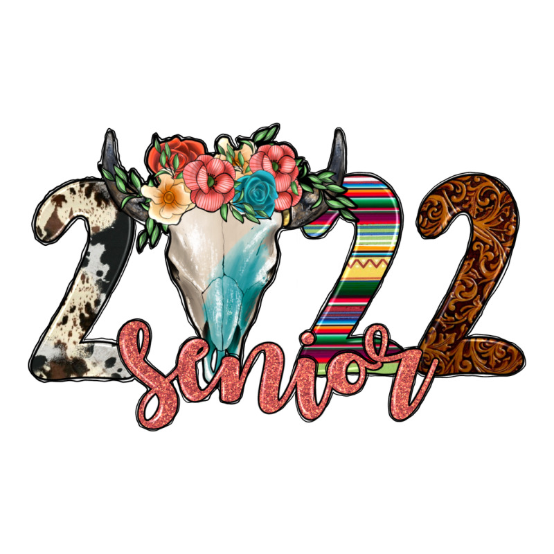 2022 Senior Bull Skull Heavyweight Hoodie by JahusDesignShop | Teevron