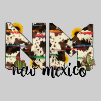 New Mexico State Cowhide Serape Cactus Premium Tee | Teevron