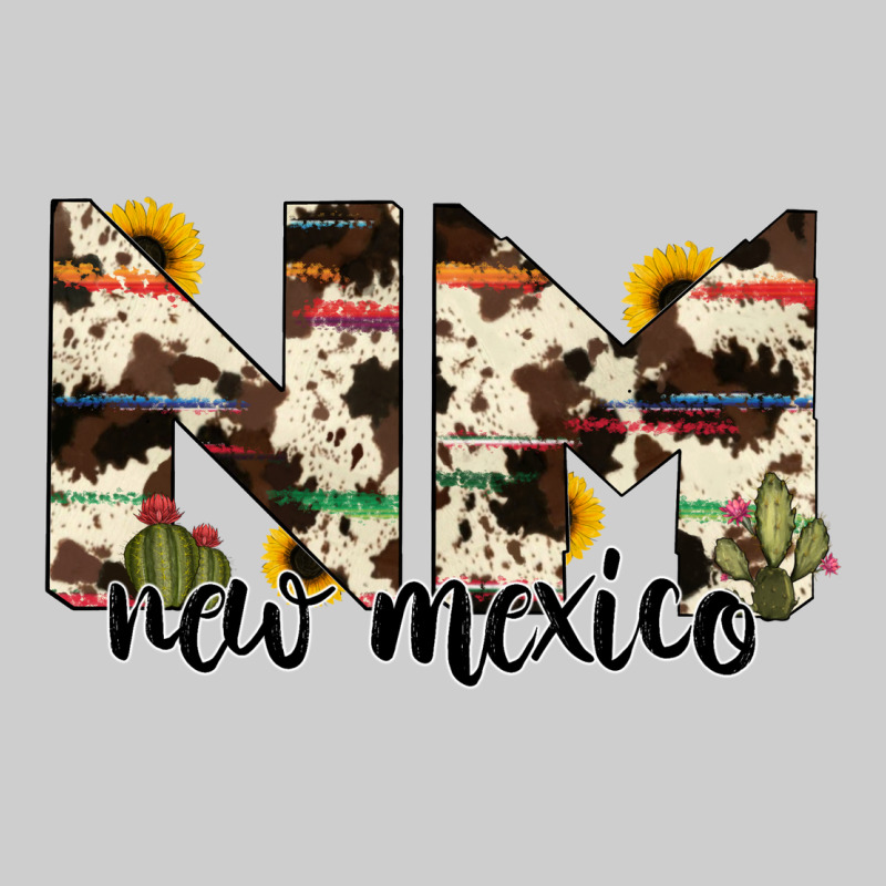 New Mexico State Cowhide Serape Cactus Premium Tee by RanaPortraitStore | Teevron