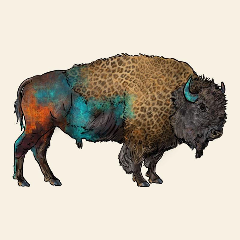Leopard Bison Vintage Tee by RanaPortraitStore | Teevron