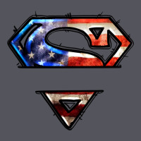 Super American Flag Logo Vintage Hoodie | Teevron