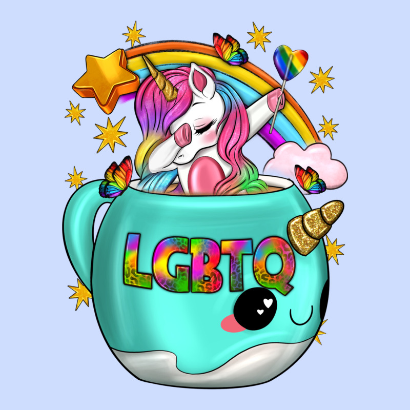 Lgbtq Unicorn And Narwhal Mug Urban Heavy Tee by BundleAndBundleShop | Teevron