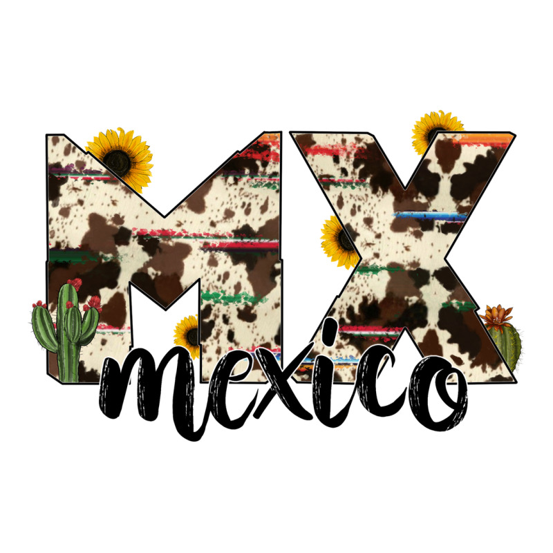 Mexico State Cowhide Serape Cactus Premium Tee by RanaPortraitStore | Teevron