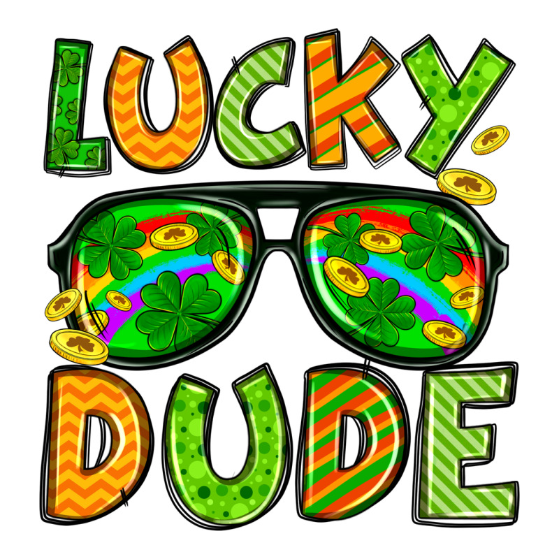St. Patrick's Lucky Dude Ladies Tee by OliviaCreatesArt | Teevron