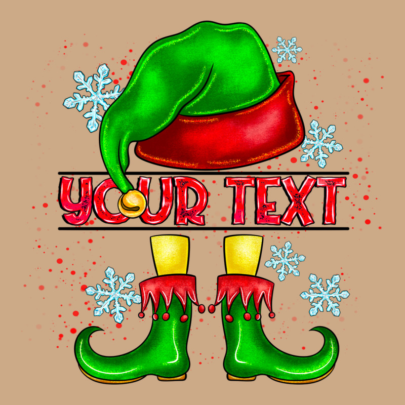 Elf Your Text Vintage Hoodie by CowhideDigitalArt | Teevron