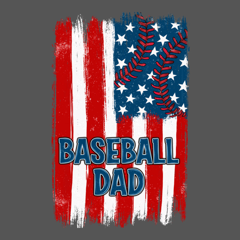 Baseball Dad American Flag Zipper Hoodie by JahusDesignShop | Teevron