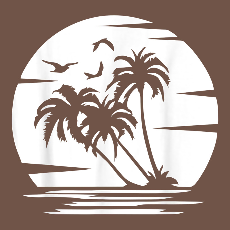 Coconut Palm Trees Summer Vacation Beach Tropical Summer T Shirt Premium Sweatshirt by linhVisuals | Teevron