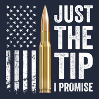 Just The Tip I Promise   Funny Gun Owner Pro Guns Usa Flag T Shirt Premium Sweatshirt | Teevron