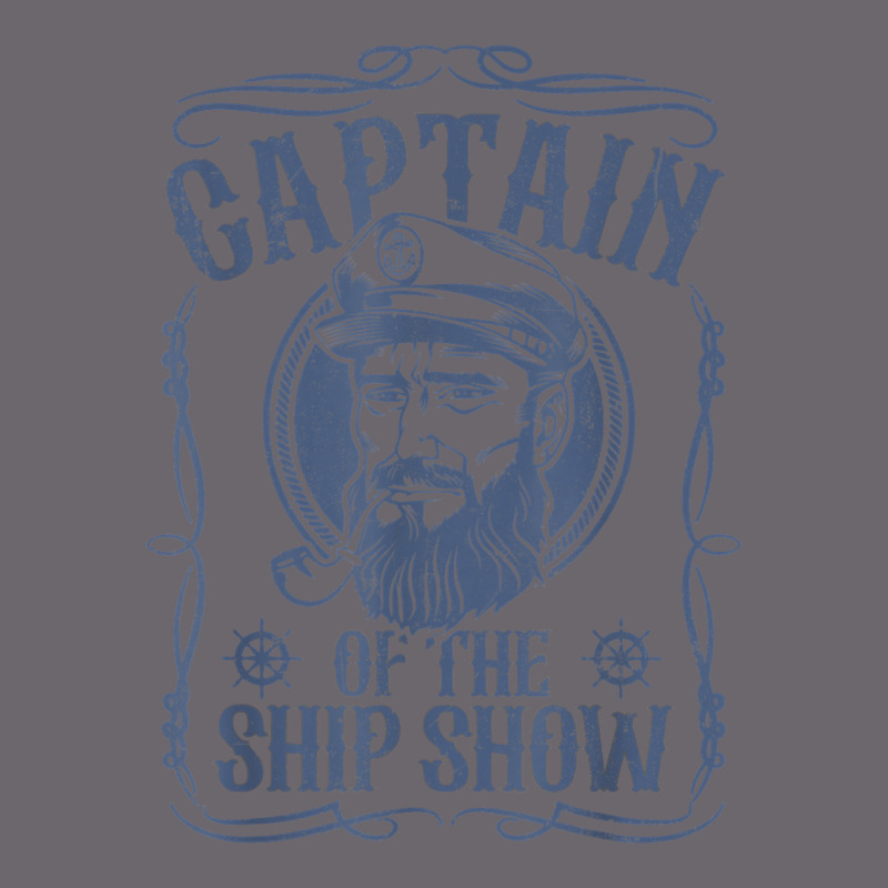 Mens Funny Captain Of The Ship Show Boating Pontoon Boat Gift T Shirt Premium Sweatshirt by linhVisuals | Teevron