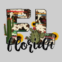 Florida State Cowhide Serape Cactus Premium Tee | Teevron
