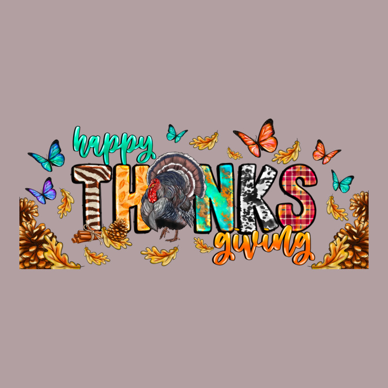 Happy Thanksgiving Vintage Hoodie by CowhideDigitalArt | Teevron