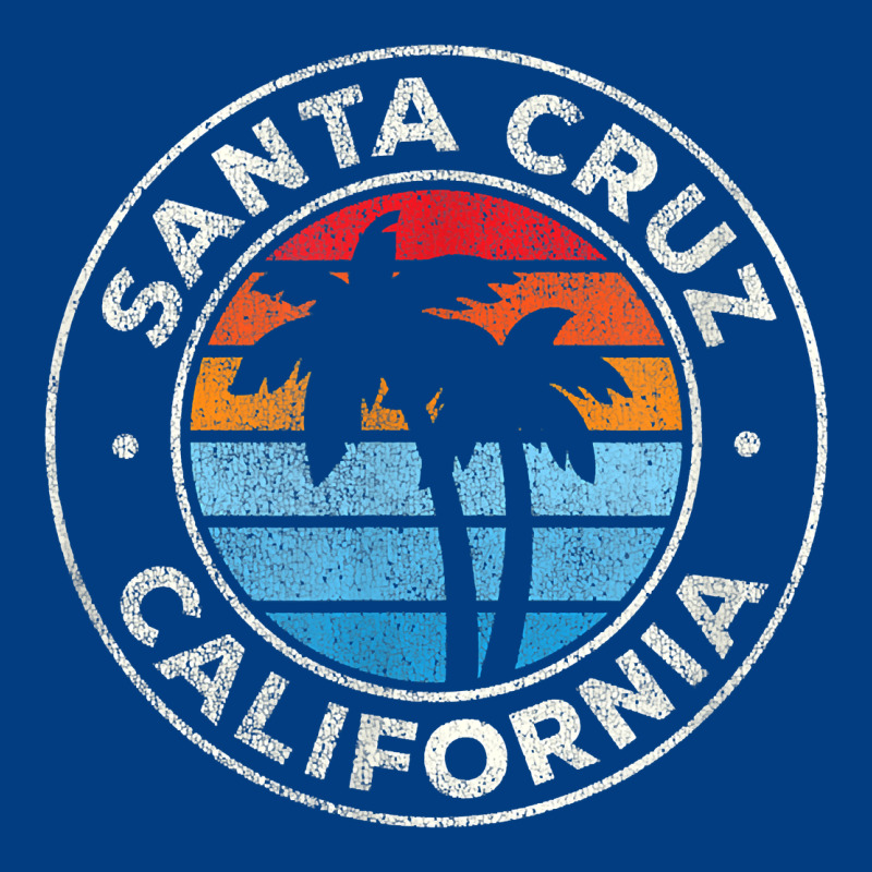 Santa Cruz California Ca Vintage Graphic Retro 70s T Shirt Premium Sweatshirt by linhVisuals | Teevron
