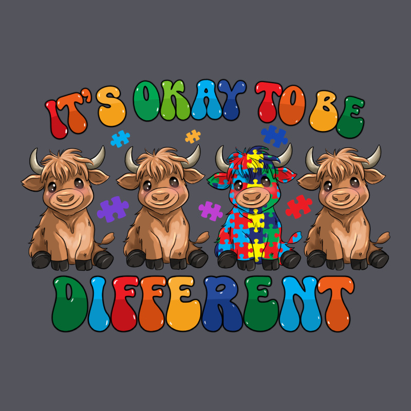 Its Okay To Be Different Vintage Hoodie by CowhideDigitalArt | Teevron