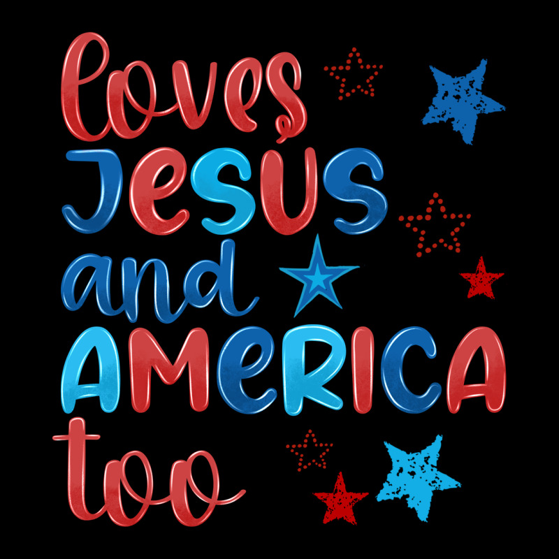 Love Jesus And America Too Zipper Hoodie by JahusDesignShop | Teevron