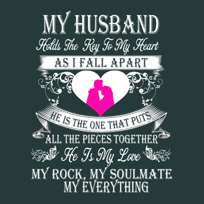 My Husband Holds The Key To My Heart Premium Sweatshirt by linhVisuals | Teevron