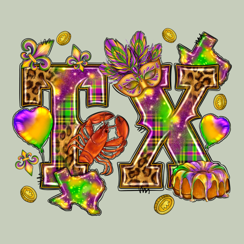 Texas Mardi Gras Classic Tee by HowdyJamesFarm | Teevron
