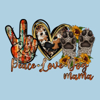 Peace Love Dog Mama Premium Hoodie | Teevron