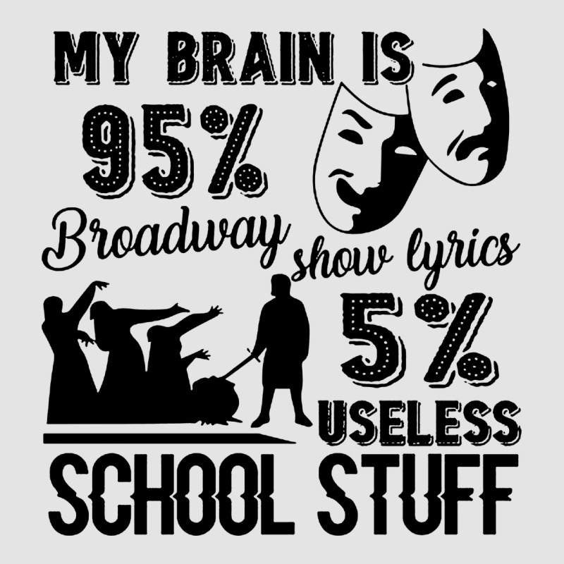 My Brain Is Broadway Show Lyrics Premium Sweatshirt by linhVisuals | Teevron