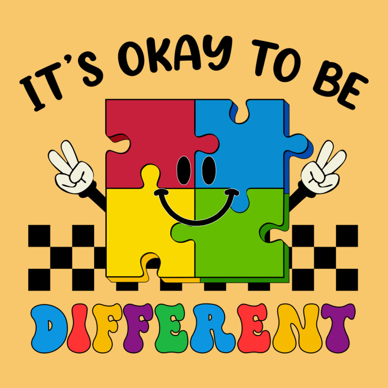 It's Okay To Be Different Vintage Hoodie by CowhideDigitalArt | Teevron