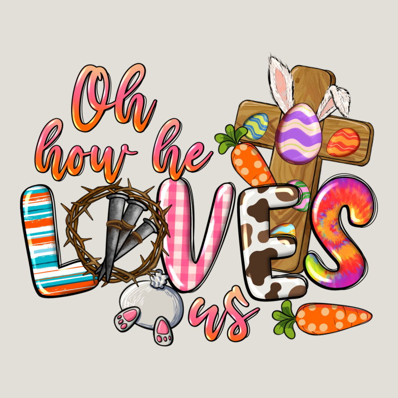 Oh How He Loves Us Heavy Core Tee by CowGirlArtShop | Teevron