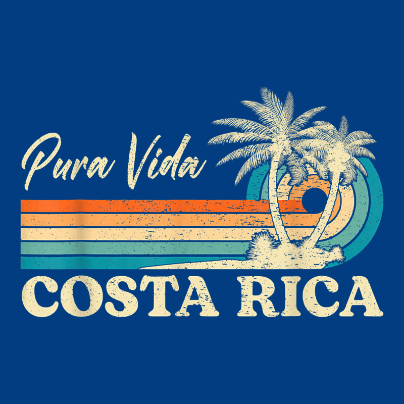 Costa Rica Retro Beach Vacation Costa Rica Souvenir Beach T Shirt Premium Sweatshirt by linhVisuals | Teevron