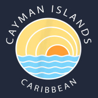 Cayman Islands Retro Colorful Ocean Sunset Palm Tree Novelty Premium Sweatshirt | Teevron
