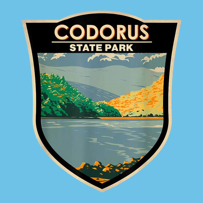 Codorus State Park Pennsylvania Badge Vintage Premium Sweatshirt by linhVisuals | Teevron