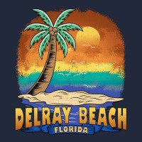 Delray Beach Florida  Vintage Distressed Souvenir Long Sleeve T Shirt Premium Sweatshirt | Teevron