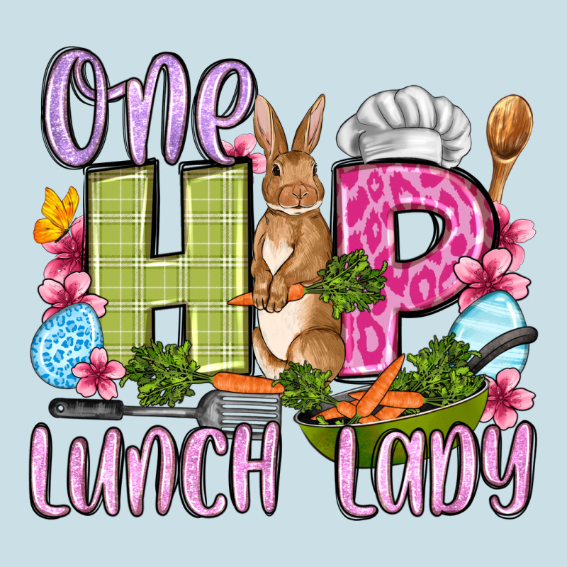 Easter Day One Hip Lunch Lady Ladies Tee by OliviaCreatesArt | Teevron