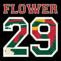 Flower 29 Wild Goalie Fleury Minnesota Pro Ice Hockey Design Premium Sweatshirt | Teevron