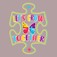 Let S Grow Together Vintage Hoodie | Teevron