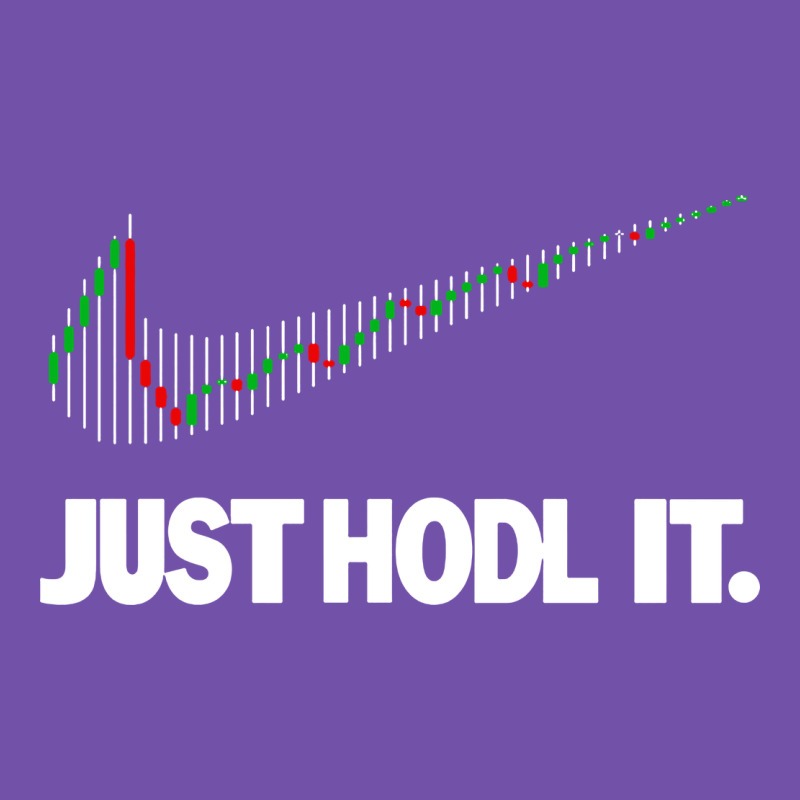 Just Hodl It Premium Sweatshirt by linhVisuals | Teevron