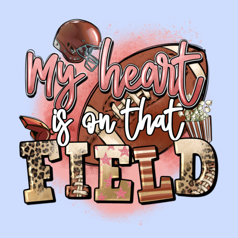 My Heart Is On That Field Urban Heavy Tee by FaDigitalArtStudio | Teevron